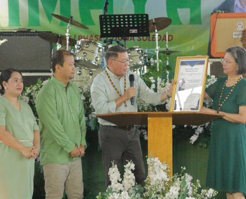 Certificate of Recognition to Pas. Albert and Pas. Jane