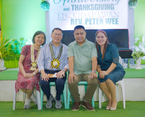 Pas. Wee & Pas. Christine with Pas. Tony & Pas. Liza