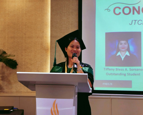 Outstanding Student: Tiffany Sorsano